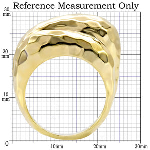 1W036 Gold Brass Ring with No Stone in No Stone
