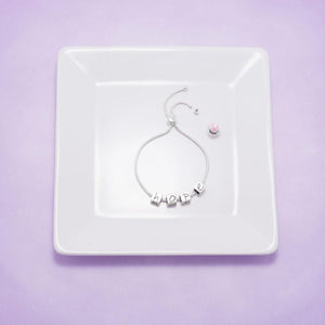 Adjustable Charm Capable Bolo Bracelet