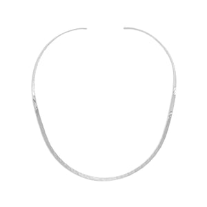 Hammered Open Back Collar - Joyeria Lady