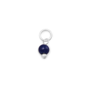 Corundum Bead Charm - September Birthstone - Joyeria Lady