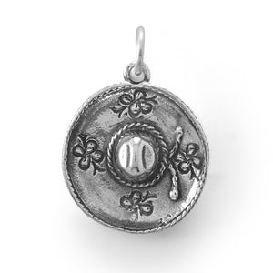 Fiesta! Decorated Sombrero Charm - Joyeria Lady