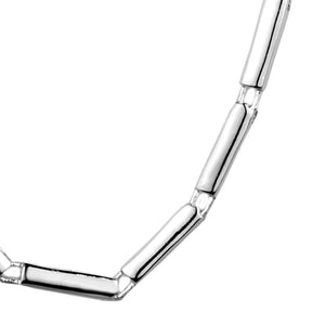 LOS875 Silver 925 Sterling Silver Necklace with No Stone in No Stone