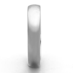 TK1375 High polished (no plating) Stainless Steel Ring with No Stone in No Stone