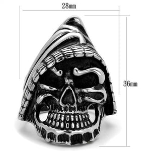 TK2056 High polished (no plating) Stainless Steel Ring with No Stone in No Stone