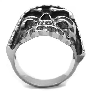TK2056 High polished (no plating) Stainless Steel Ring with No Stone in No Stone