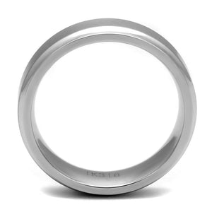 TK2916 High polished (no plating) Stainless Steel Ring with No Stone in No Stone