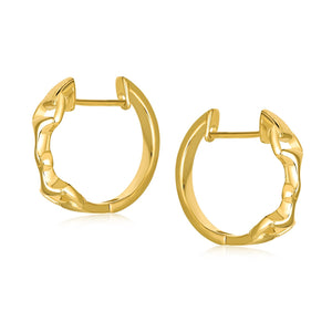 Equestrian Equine Horse Gift Cowgirl Snaffle Horsebit Hoop Earrings