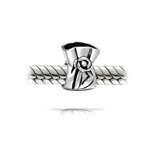 Clutch Purse Pocketbook Money Bag Charm Bead 925 Sterling Silver