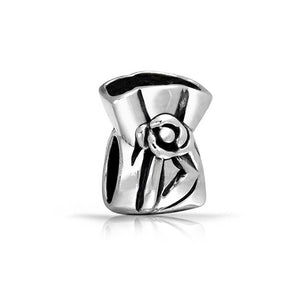 Clutch Purse Pocketbook Money Bag Charm Bead 925 Sterling Silver - Joyeria Lady