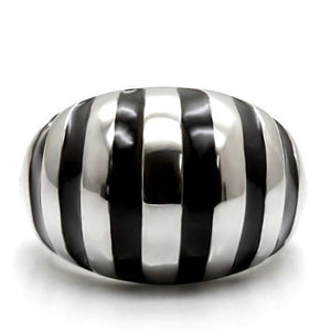 TK038 - High polished (no plating) Stainless Steel Ring with No Stone