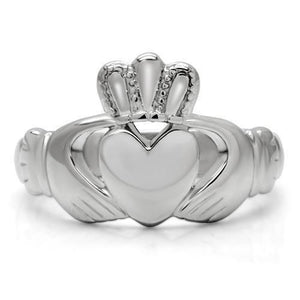 TK160 - High polished (no plating) Stainless Steel Ring with No Stone