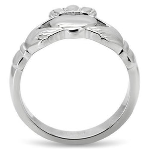 TK160 - High polished (no plating) Stainless Steel Ring with No Stone