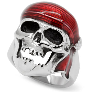 TK210 - High polished (no plating) Stainless Steel Ring with No Stone - Joyeria Lady