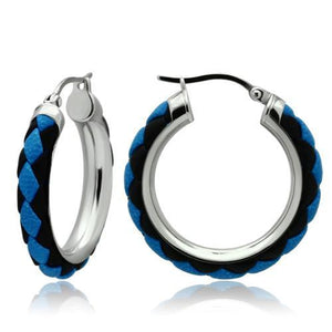 TK433 High polished (no plating) Stainless Steel Earrings with No Stone in No Stone - Joyeria Lady