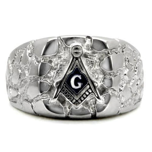 TK8X039 High polished (no plating) Stainless Steel Ring with No Stone in No Stone