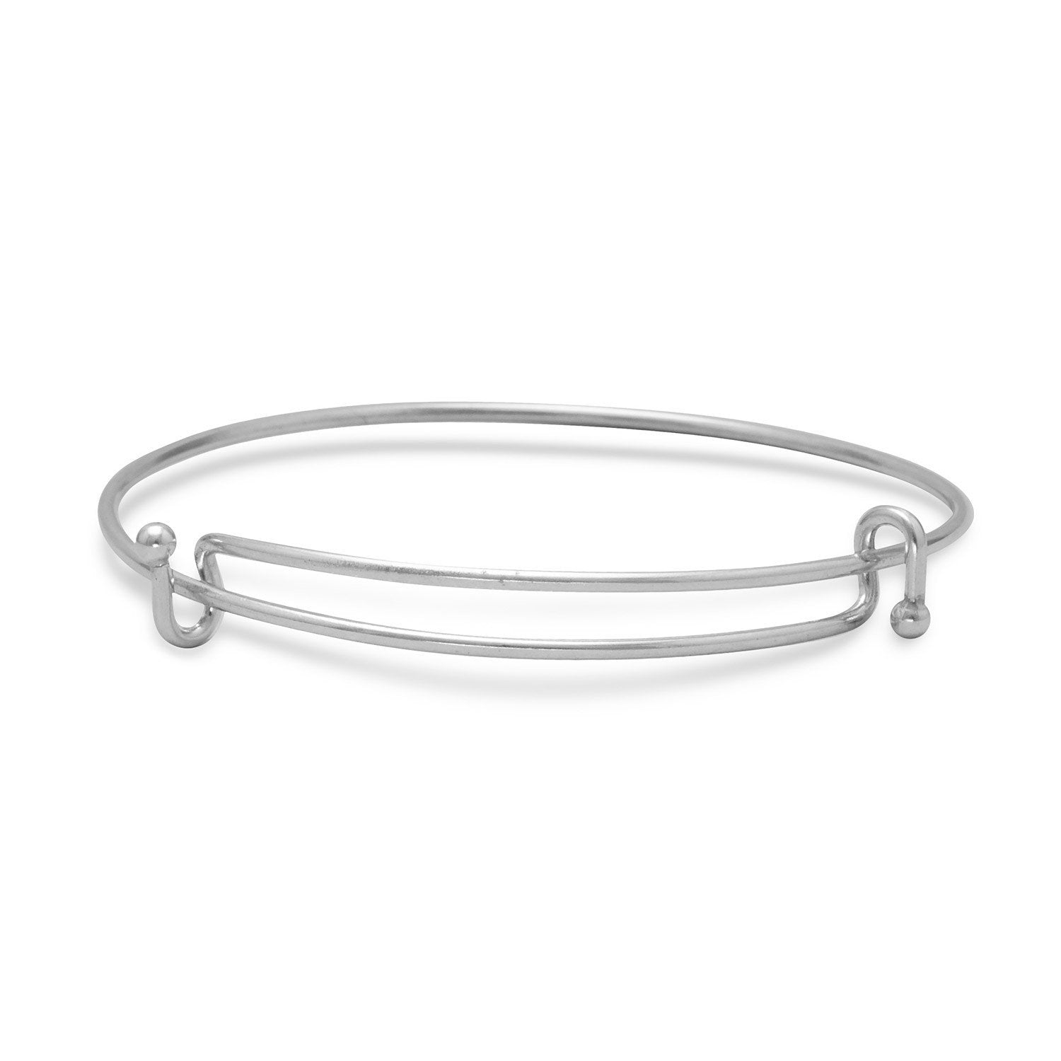 Double Hook Expandable Wire Bangle - Joyeria Lady