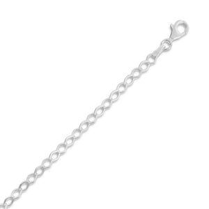 Flat Diamond Shape Link Chain - Joyeria Lady