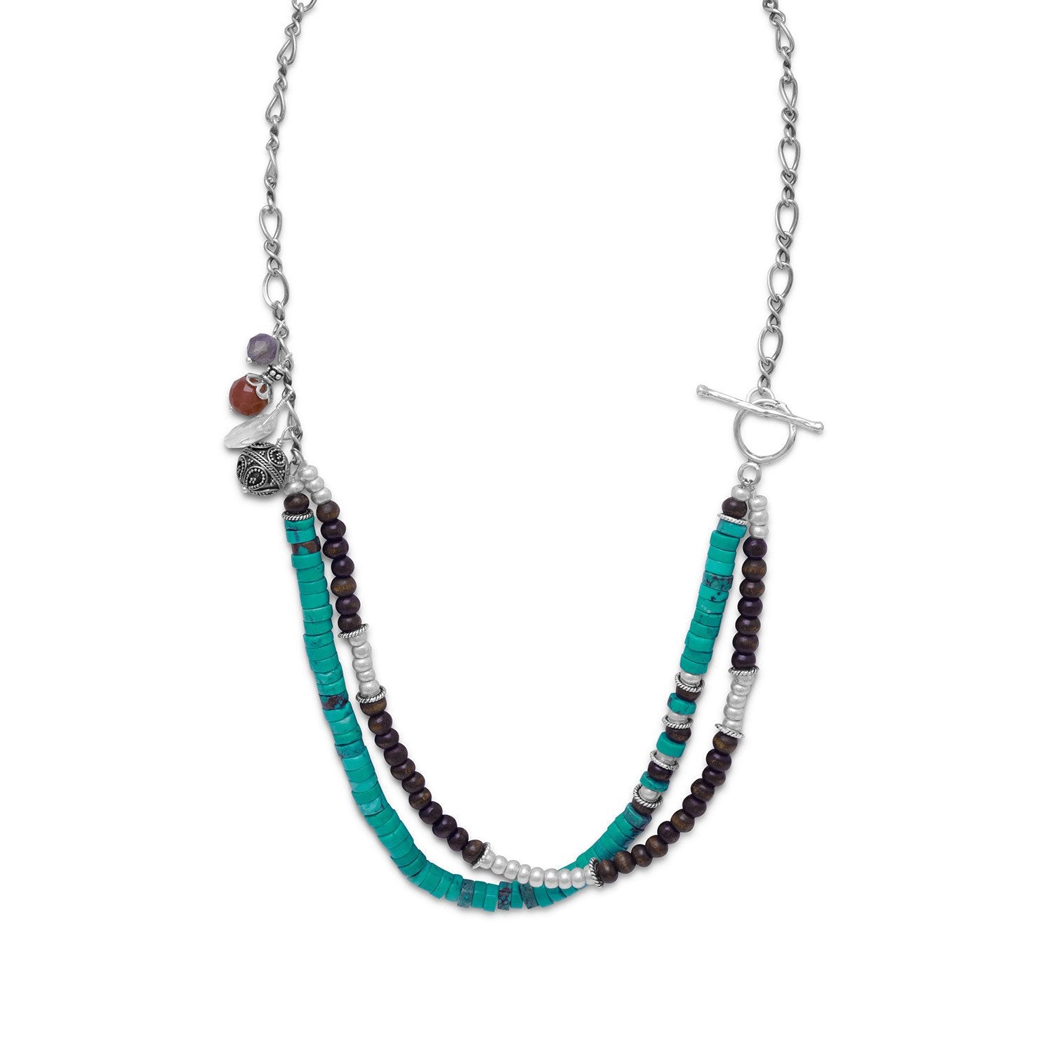 Multistone Terra Bella Necklace - Joyeria Lady