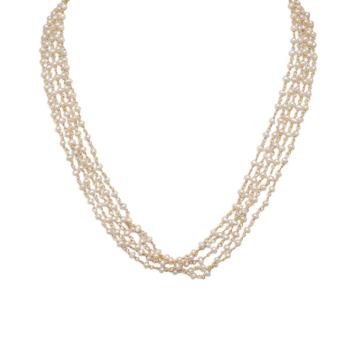 Baila Luna Pearls of Wisdom Necklace - Joyeria Lady