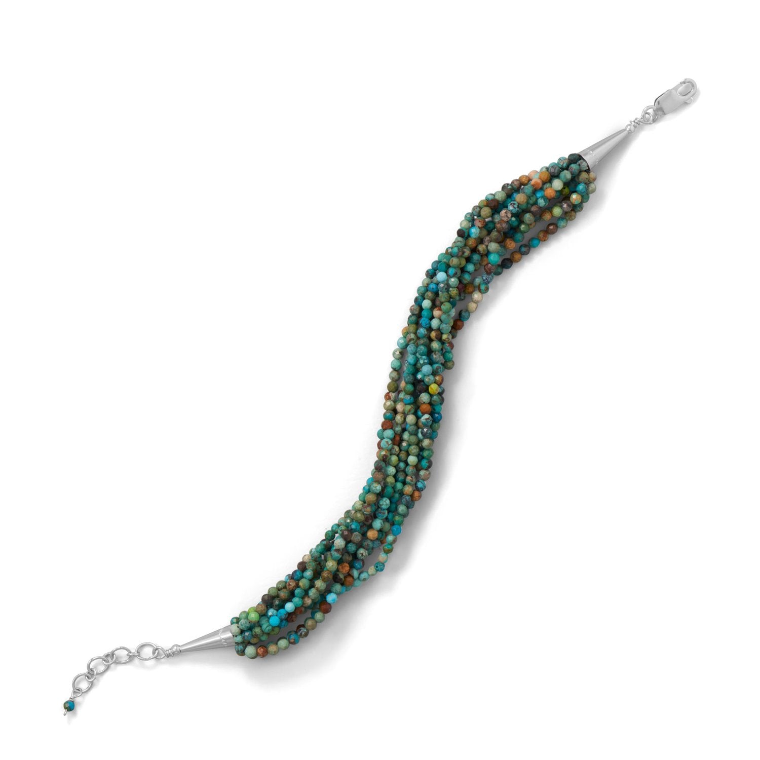 Fabulous Natural Turquoise Bracelet - Joyeria Lady