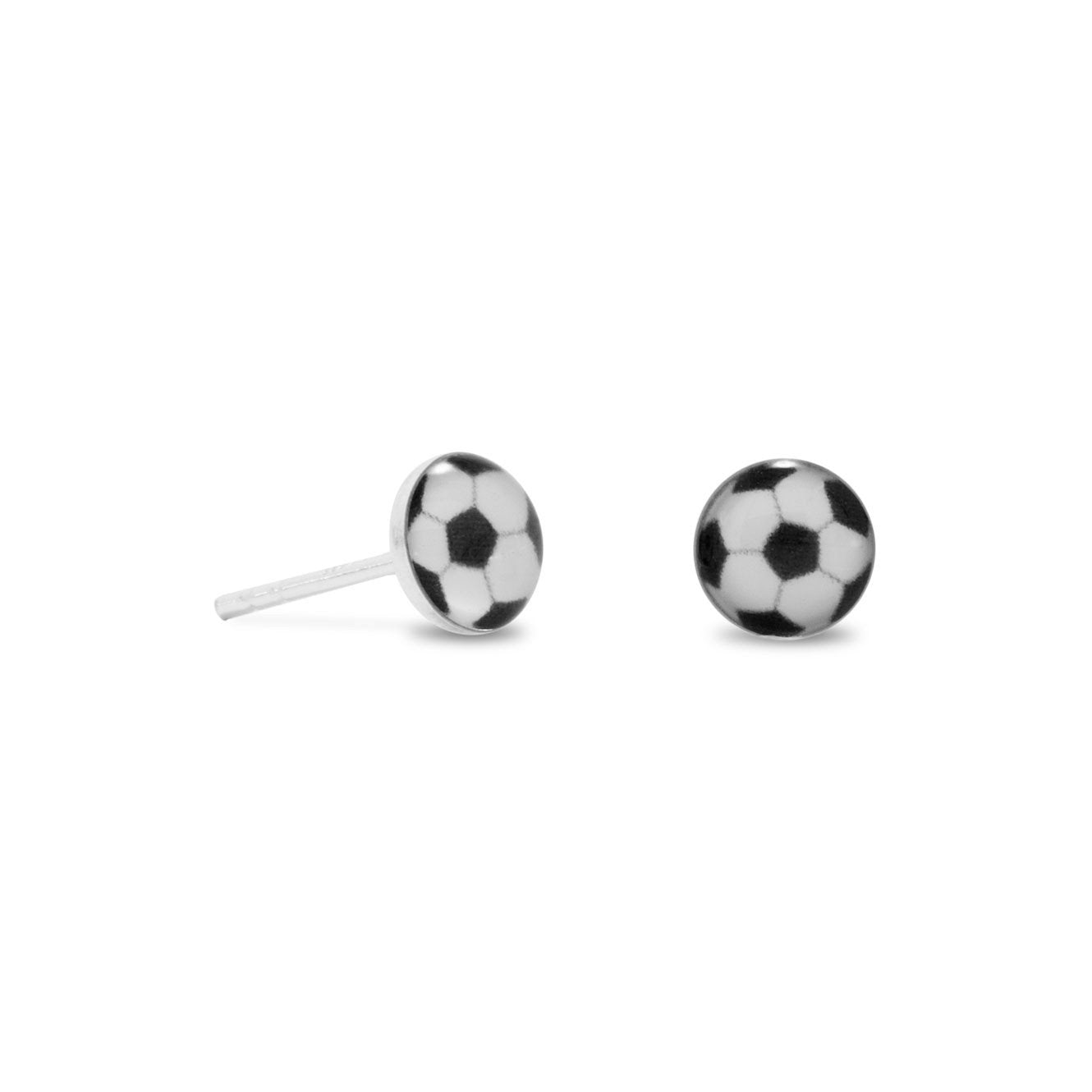 Soccer Ball Earrings - Joyeria Lady