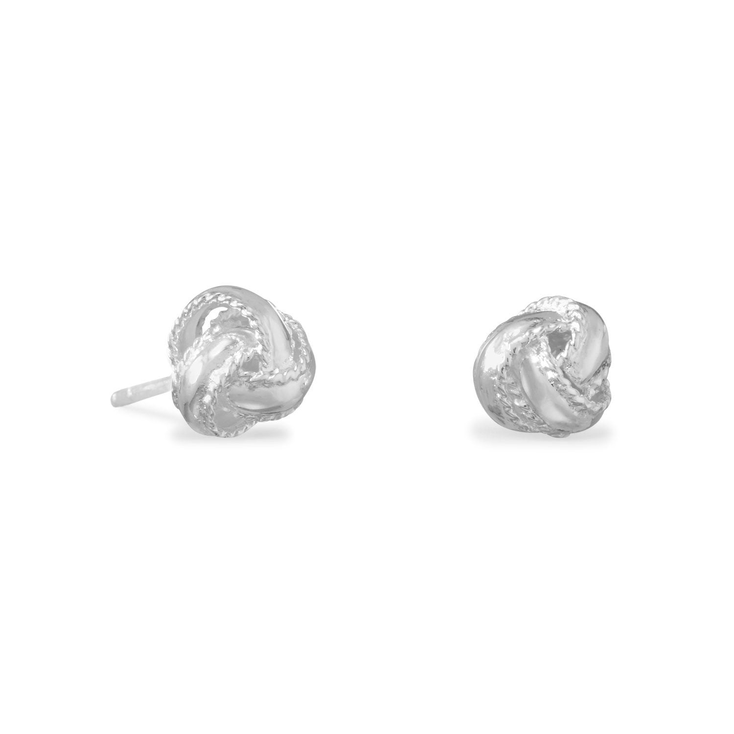 Love Knot Stud Earrings - Joyeria Lady