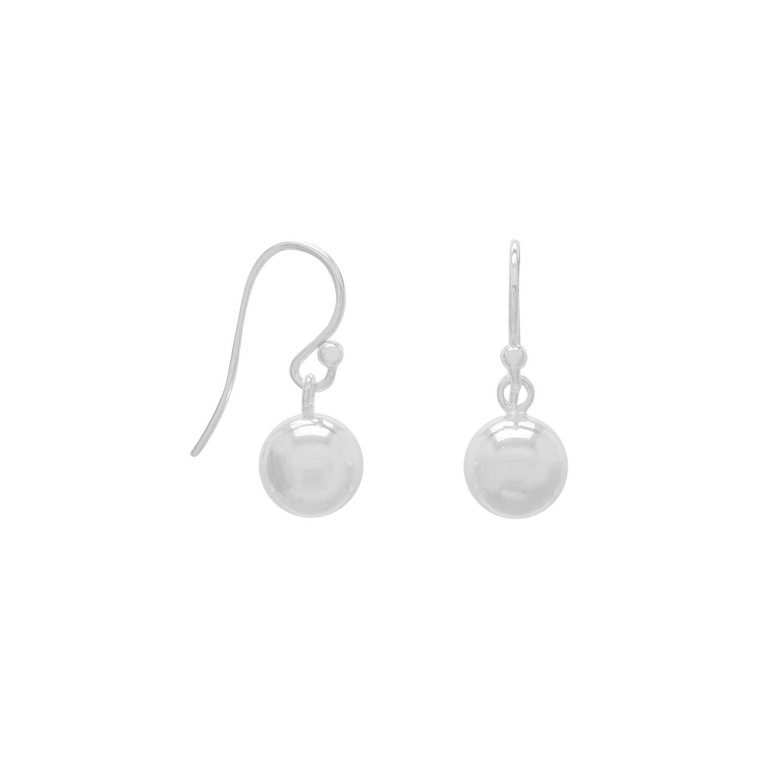 8mm Bead Drop Earrings - Joyeria Lady