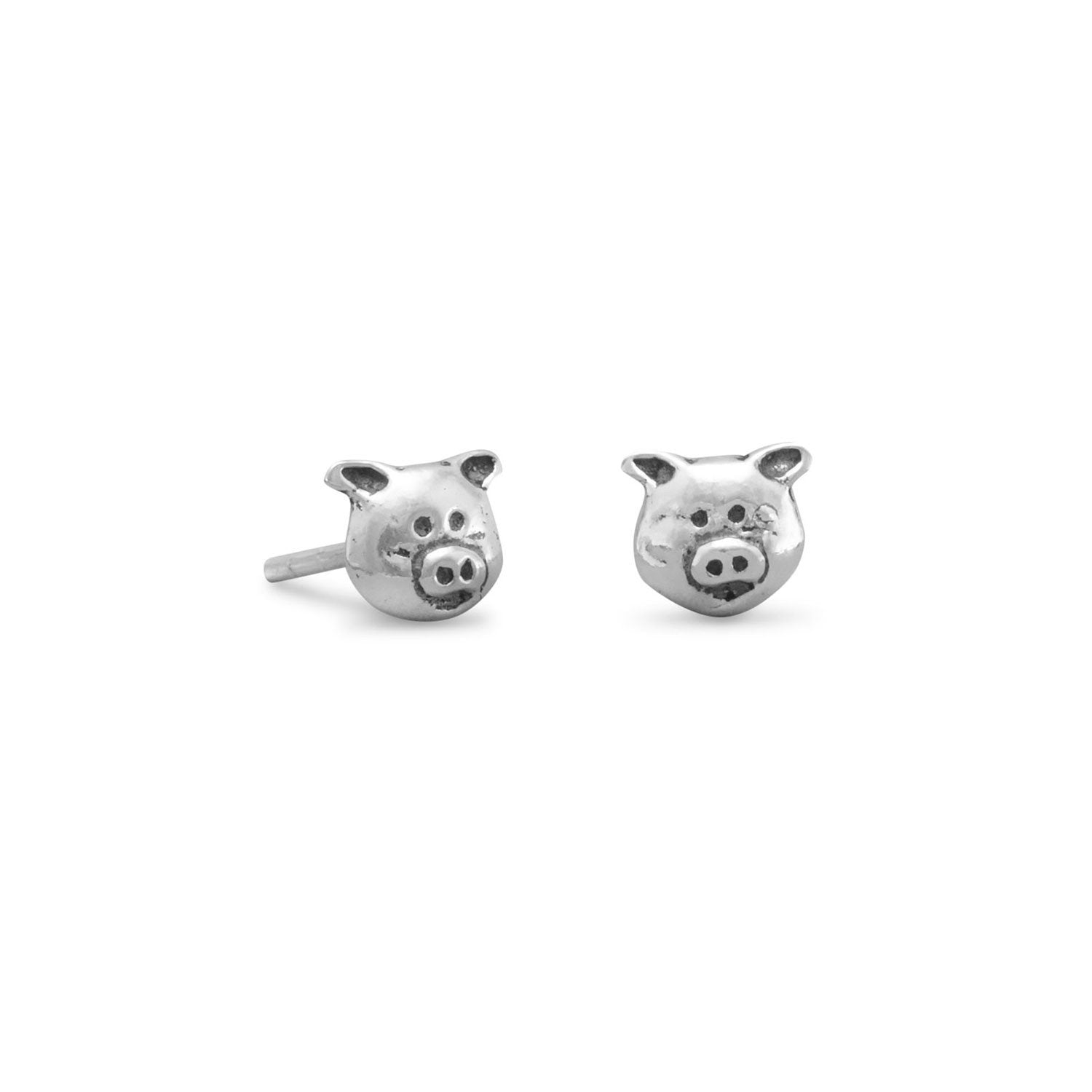 Piggy Stud Earrings - Joyeria Lady