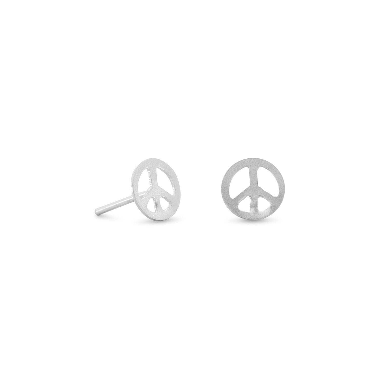 Peace Sign Earrings - Joyeria Lady