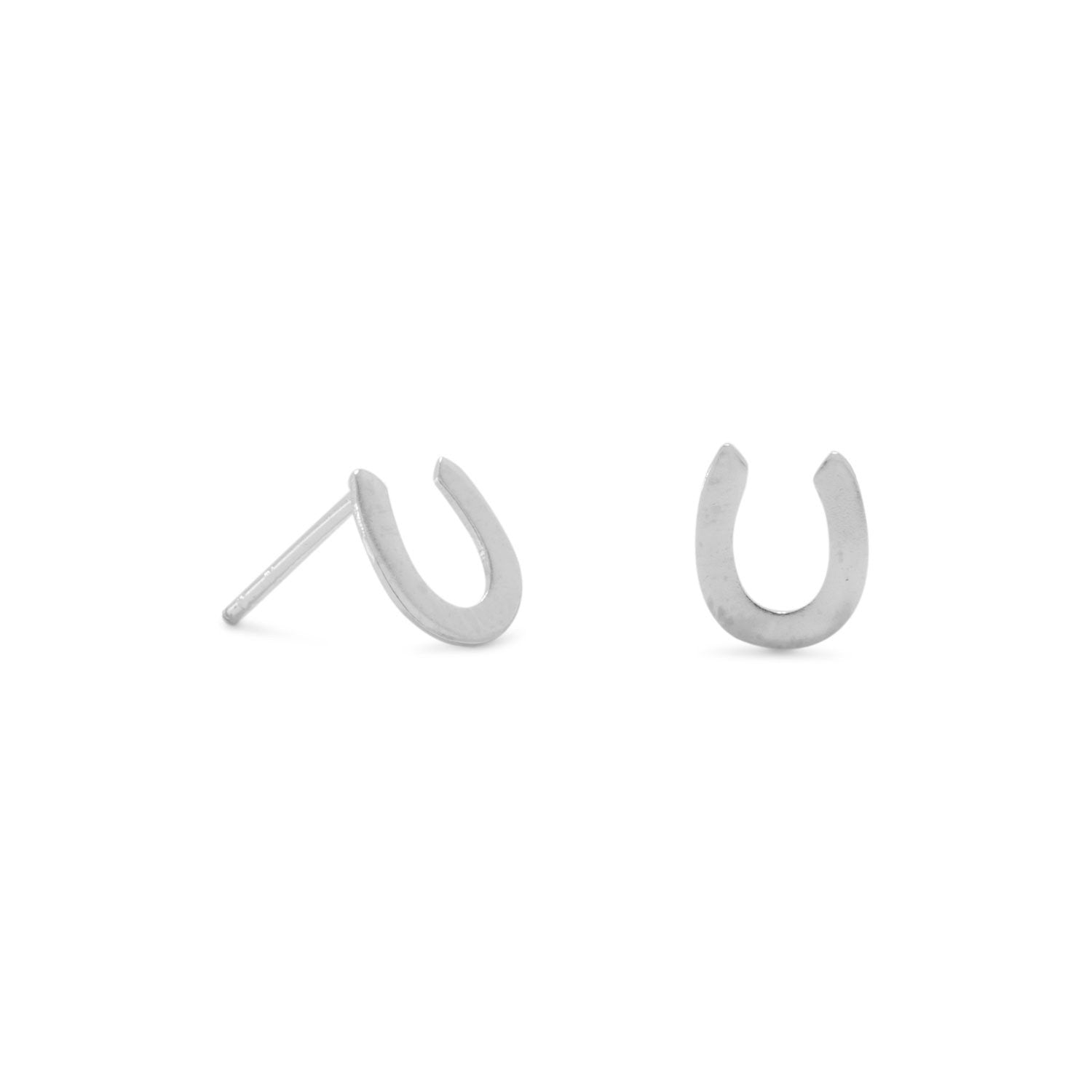 Horseshoe Stud Earrings - Joyeria Lady