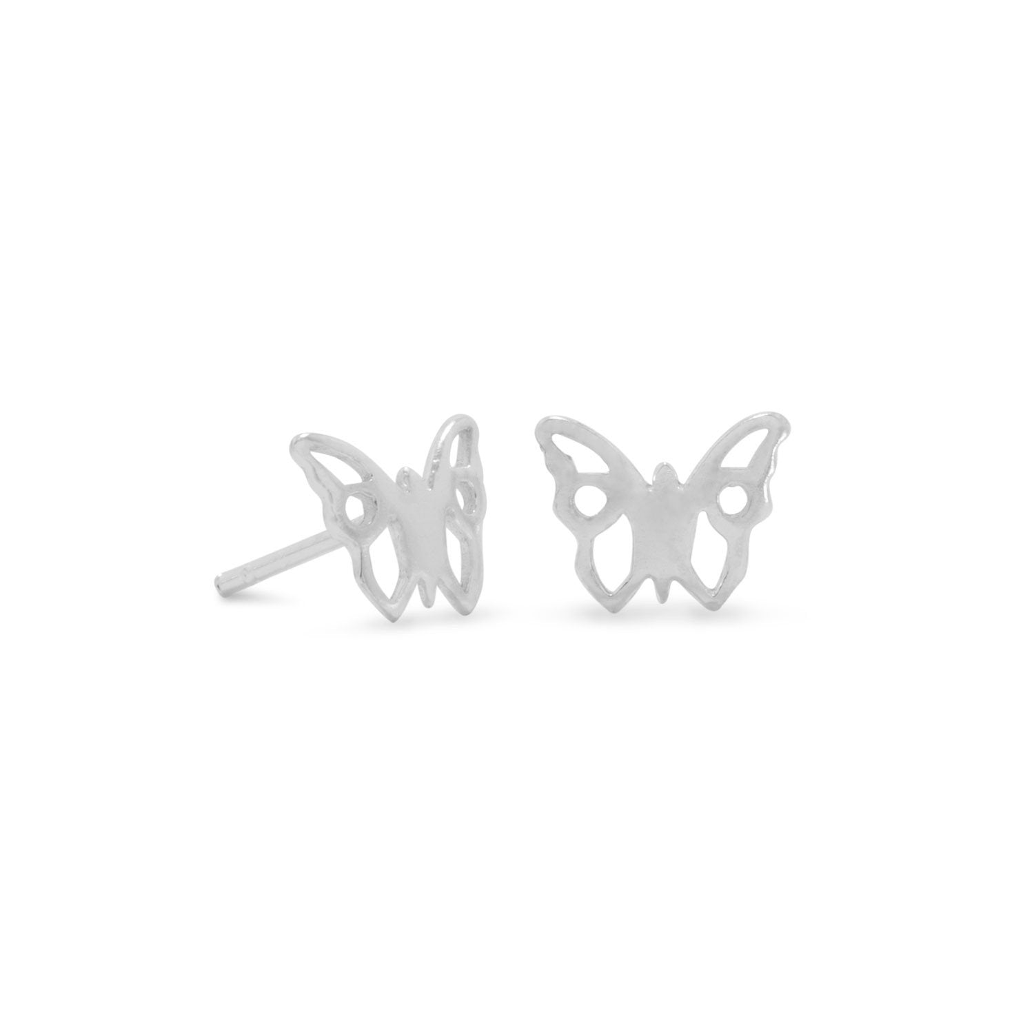 Butterfly Stud Earrings - Joyeria Lady