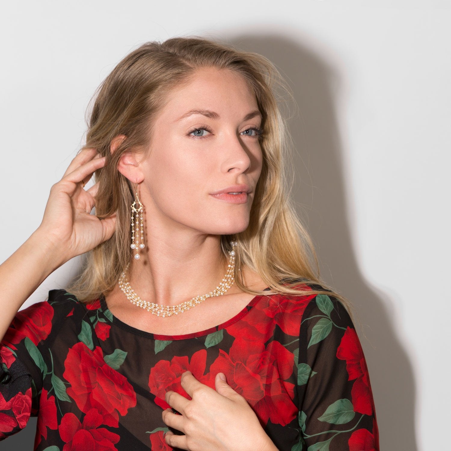 Baila Luna Pearls of Wisdom Necklace - Joyeria Lady