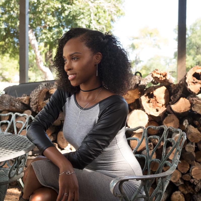 Rhodium Plated Chain and Bar Drop Earrings - Joyeria Lady