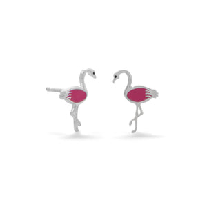 Pink Flamingo Earrings - Joyeria Lady