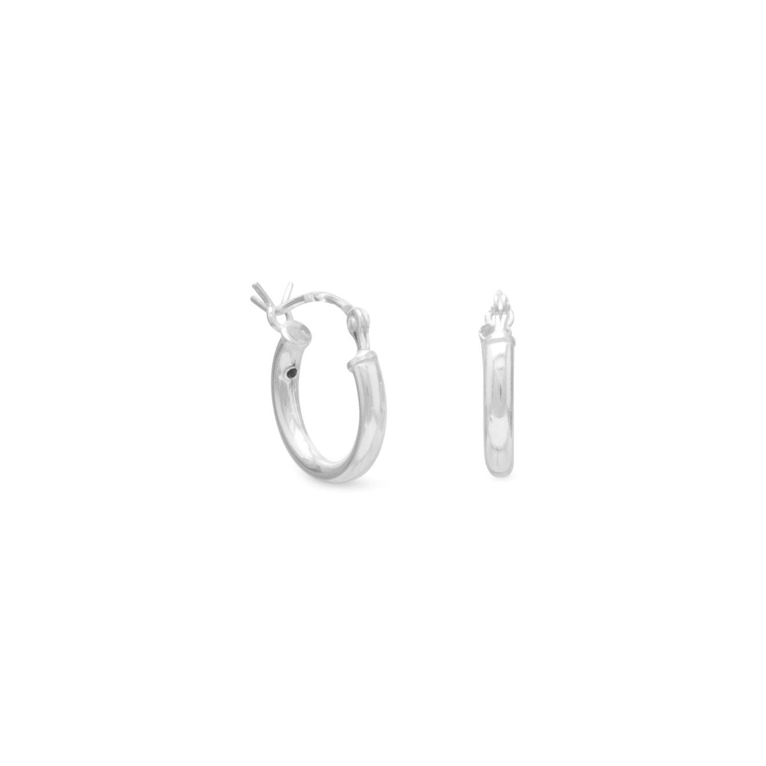2mm x 12mm Hoop with Click - Joyeria Lady