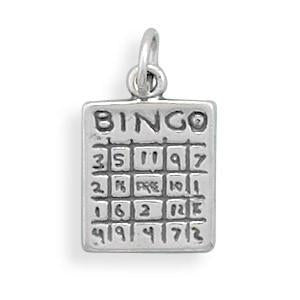 Bingo Card Charm - Joyeria Lady