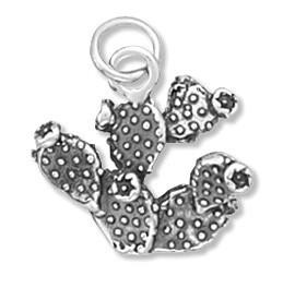 Prickly Pear Cactus Charm - Joyeria Lady