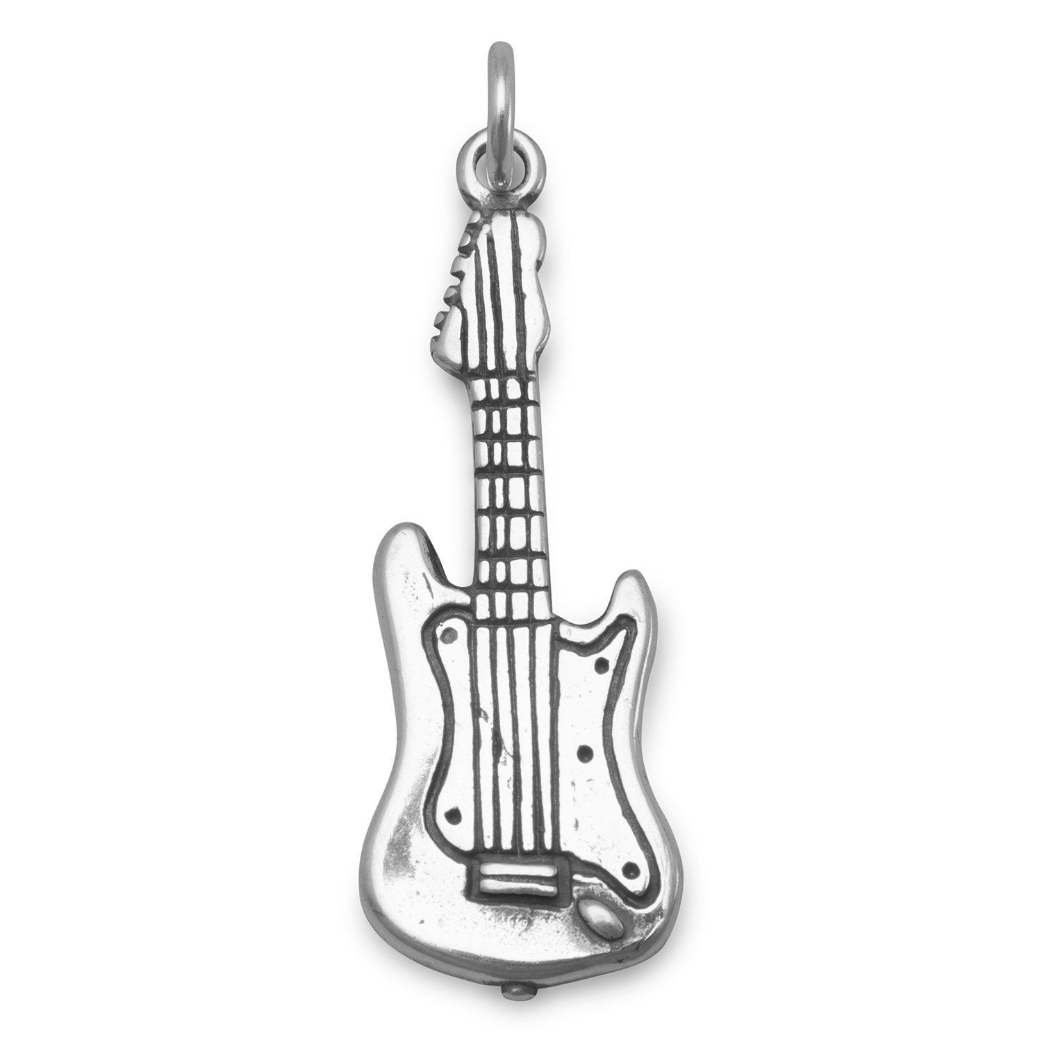 Electric Guitar Charm - Joyeria Lady