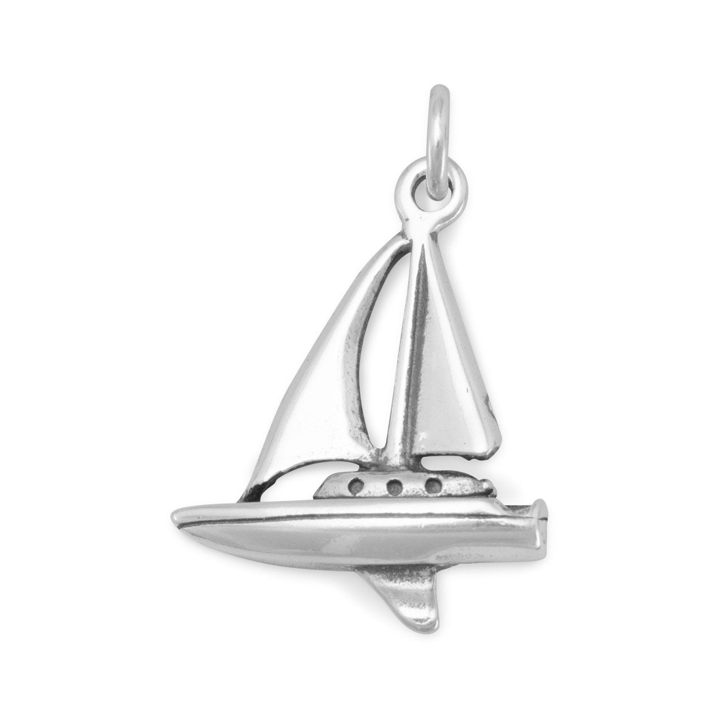 Sailboat Charm - Joyeria Lady