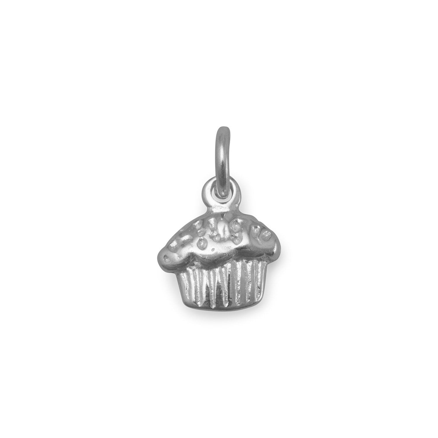 Polished Cupcake Charm - Joyeria Lady