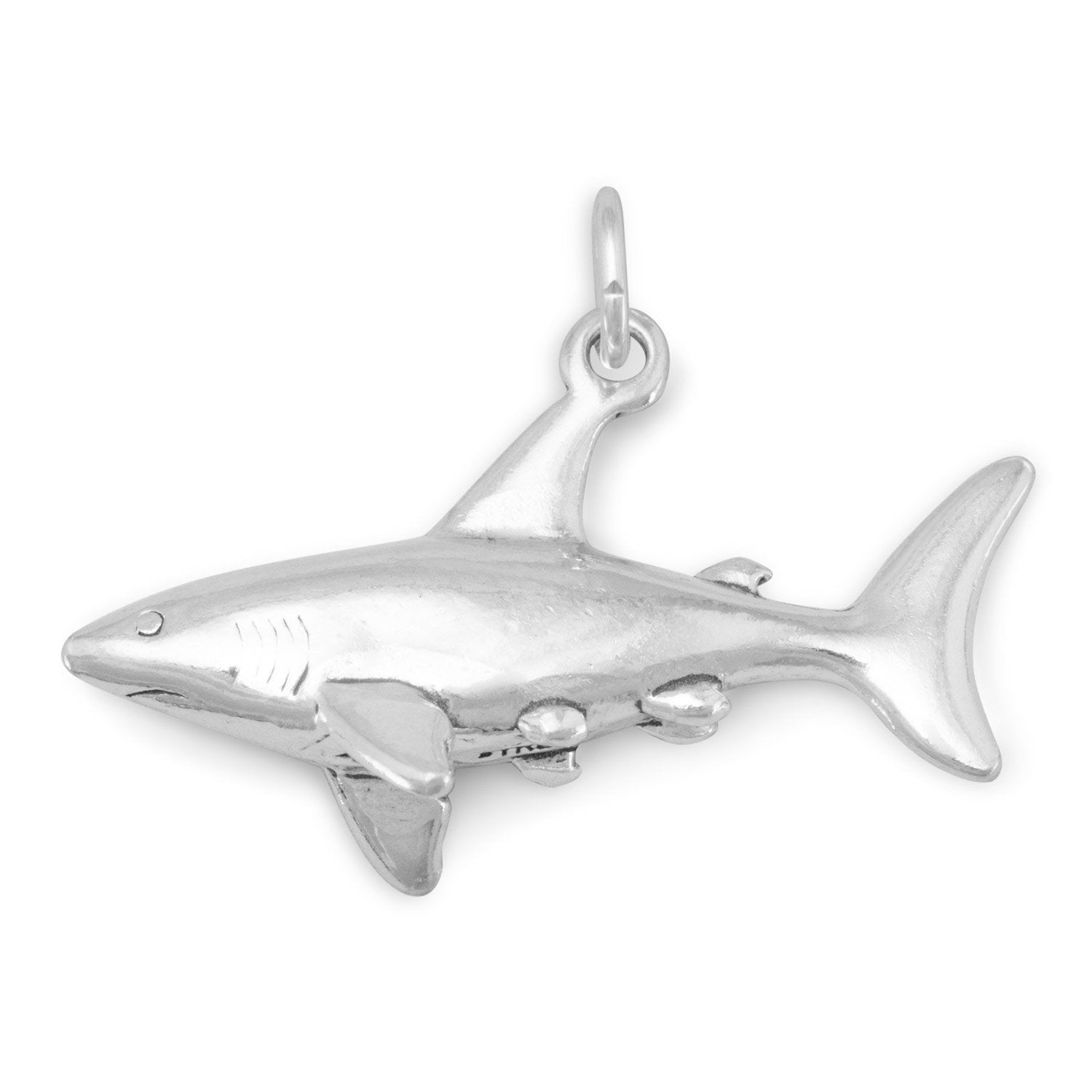 Seaside Sneakster! Shark Charm - Joyeria Lady