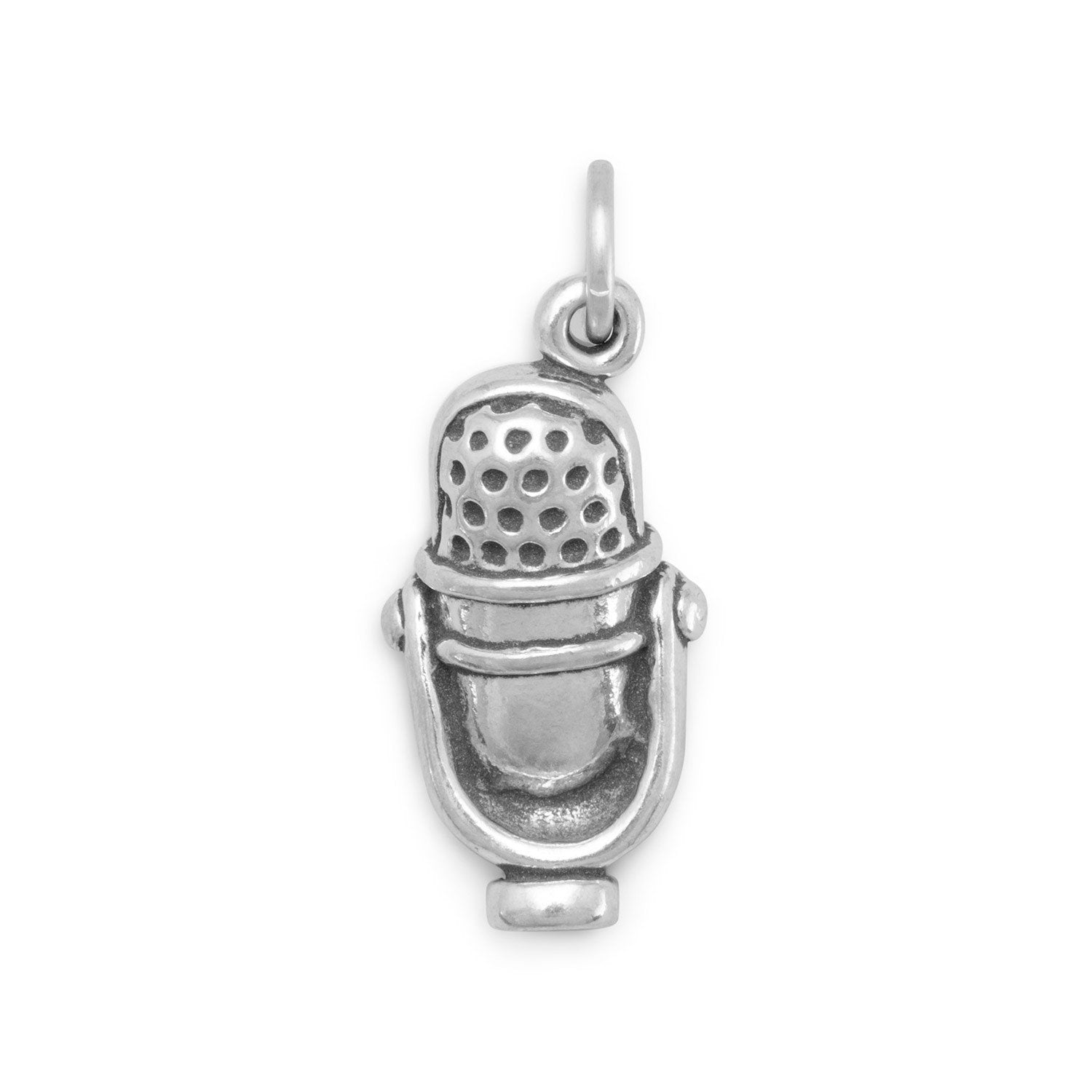 Vintage Style Microphone Charm - Joyeria Lady