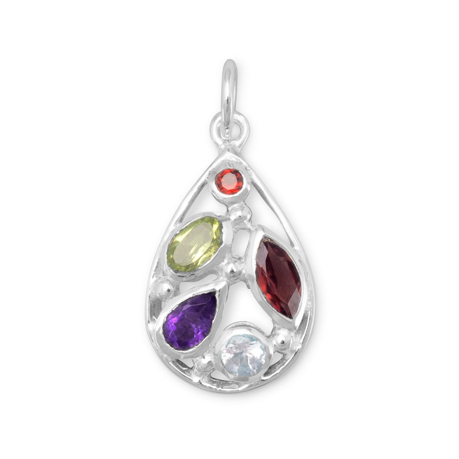 Multishape Stone Pendant - Joyeria Lady