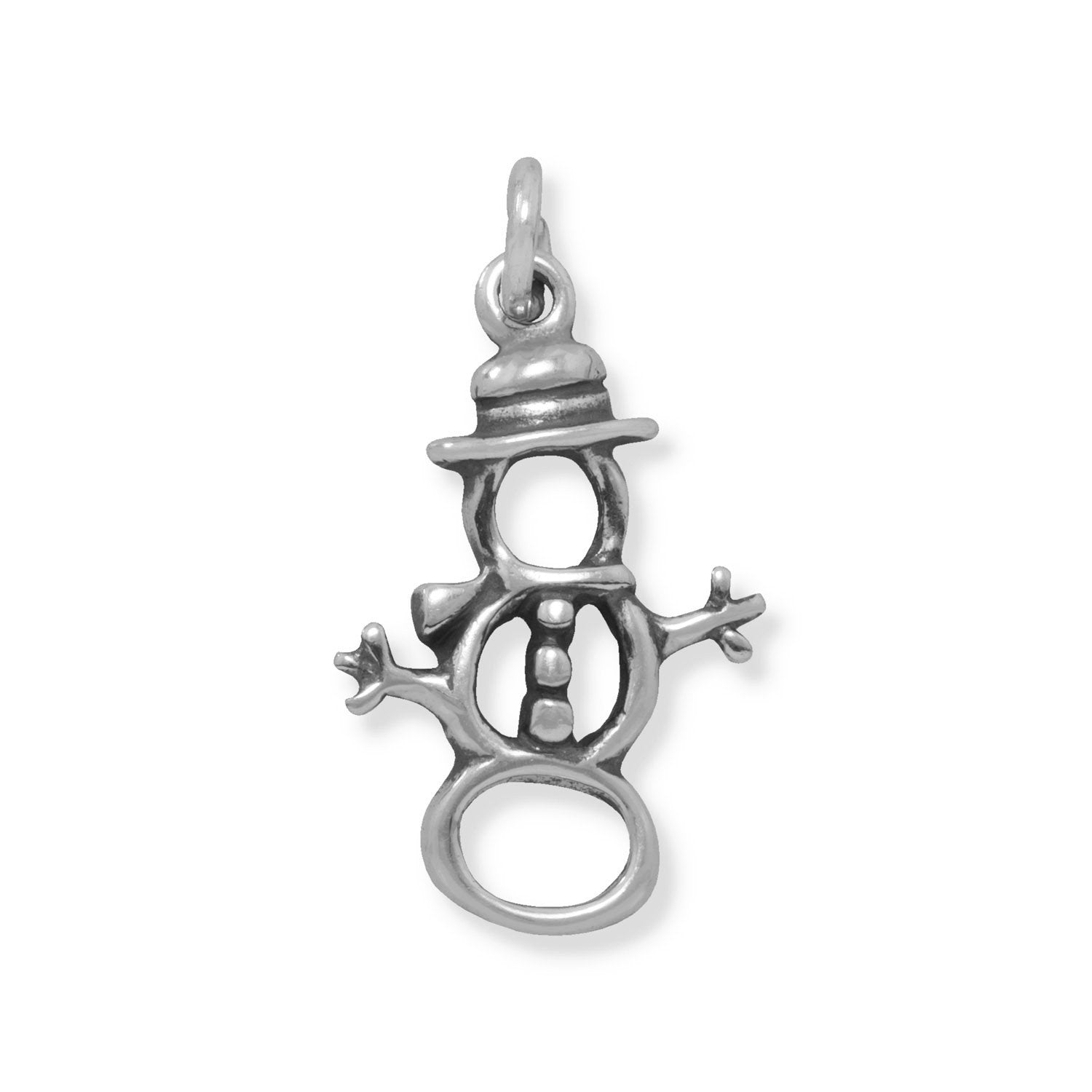 Snowman Charm - Joyeria Lady