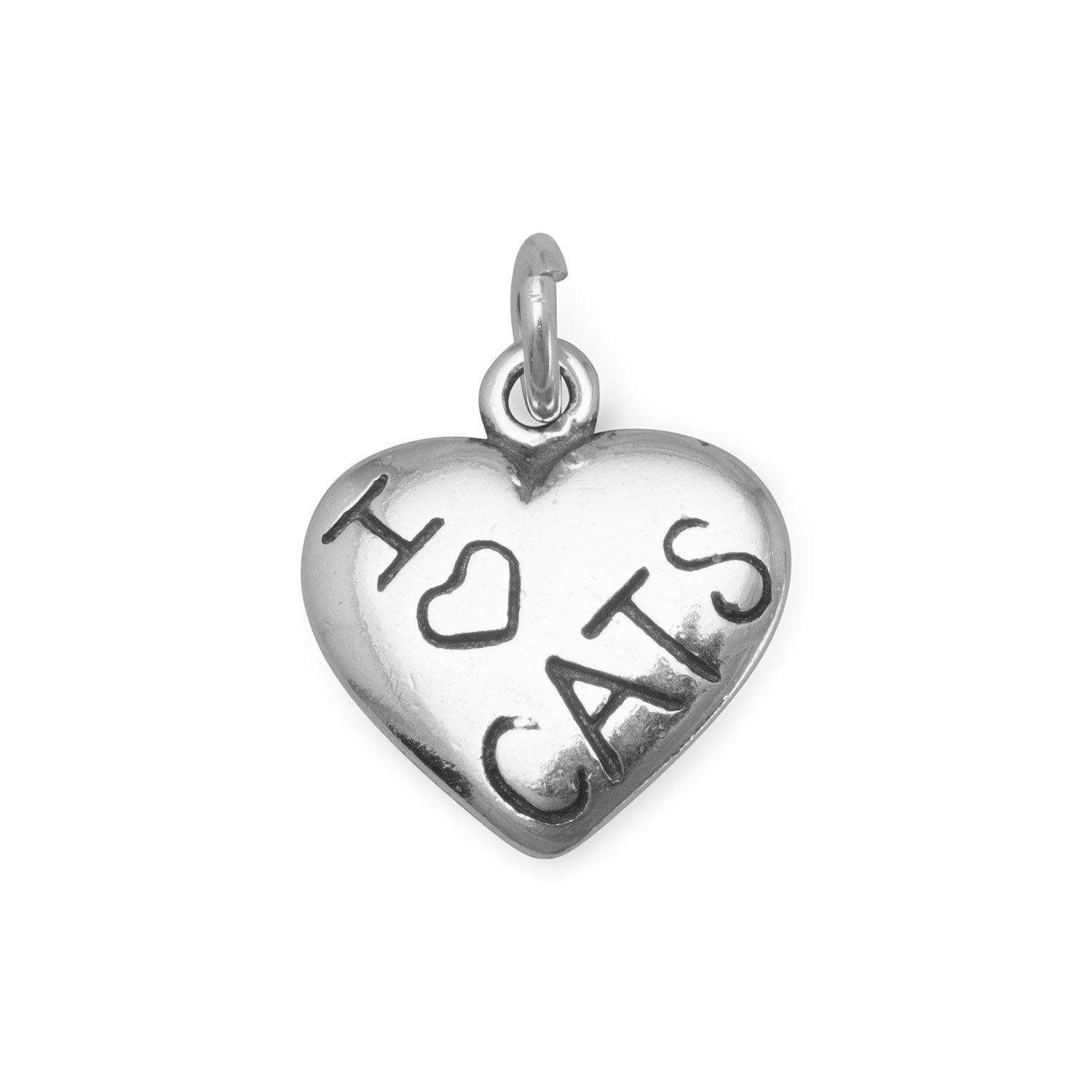 I Love CATS Charm - Joyeria Lady