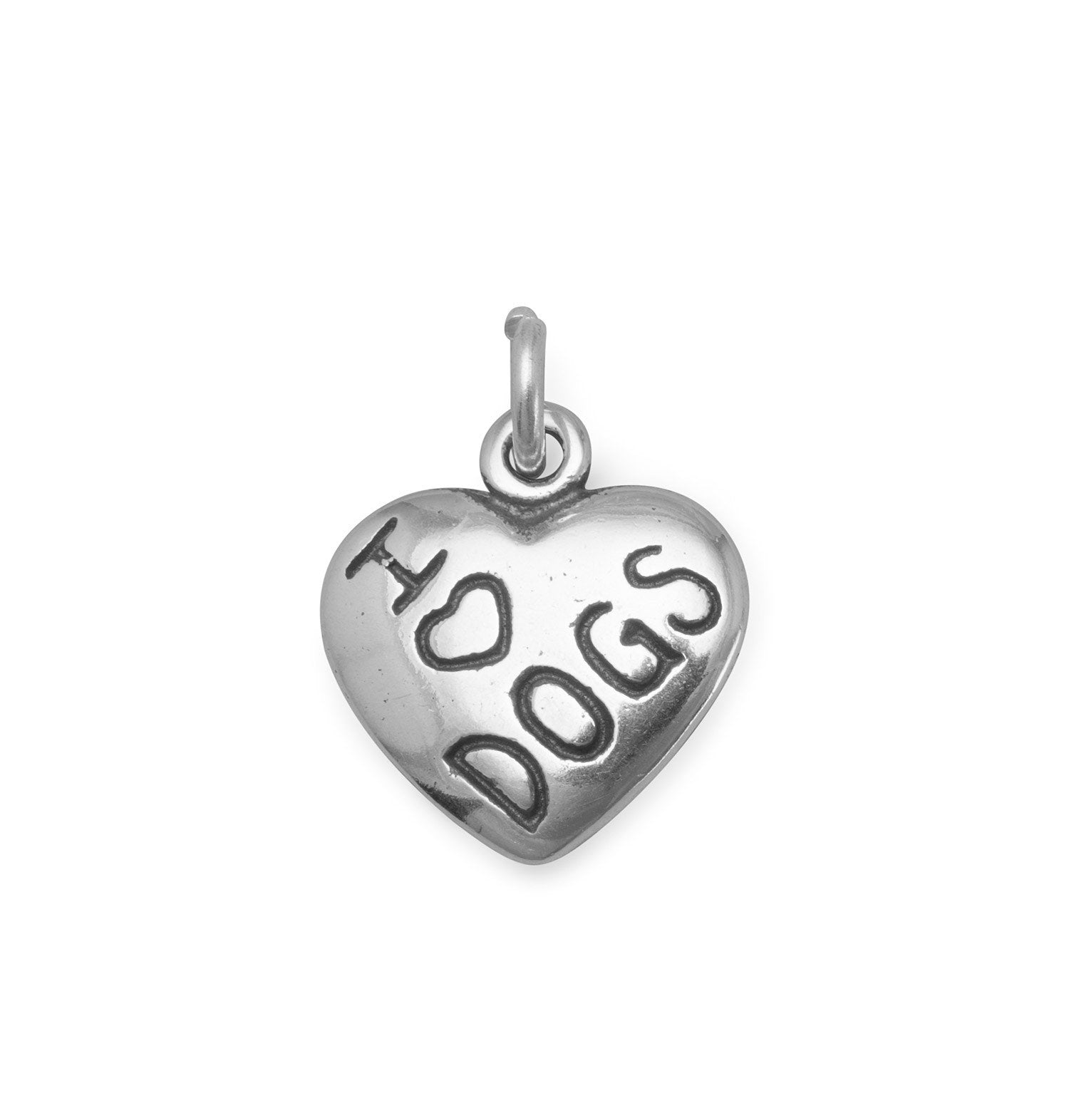 I Love DOGS Charm - Joyeria Lady