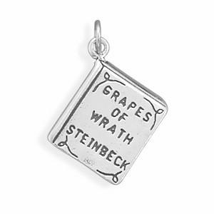 Grapes of Wrath Book Charm - Joyeria Lady