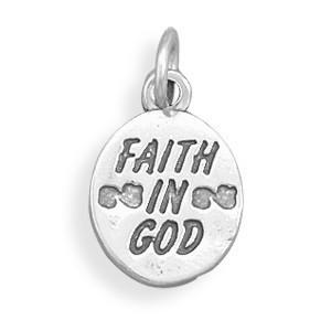 Faith in God Charm - Joyeria Lady
