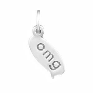 omg Text Message Charm - Joyeria Lady