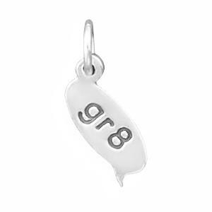 gr8 Text Message Charm - Joyeria Lady